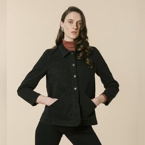 Carleen - Triangle Pocket Jacket - Black - Medium